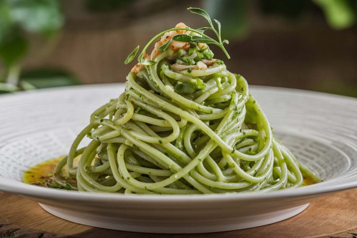 Green Spaghetti Recipe