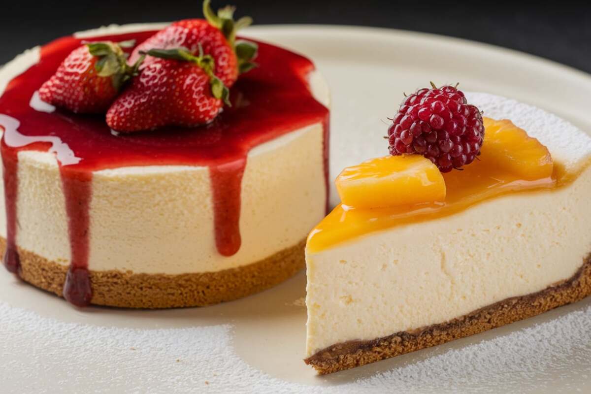 difference between Italian and New York cheesecake