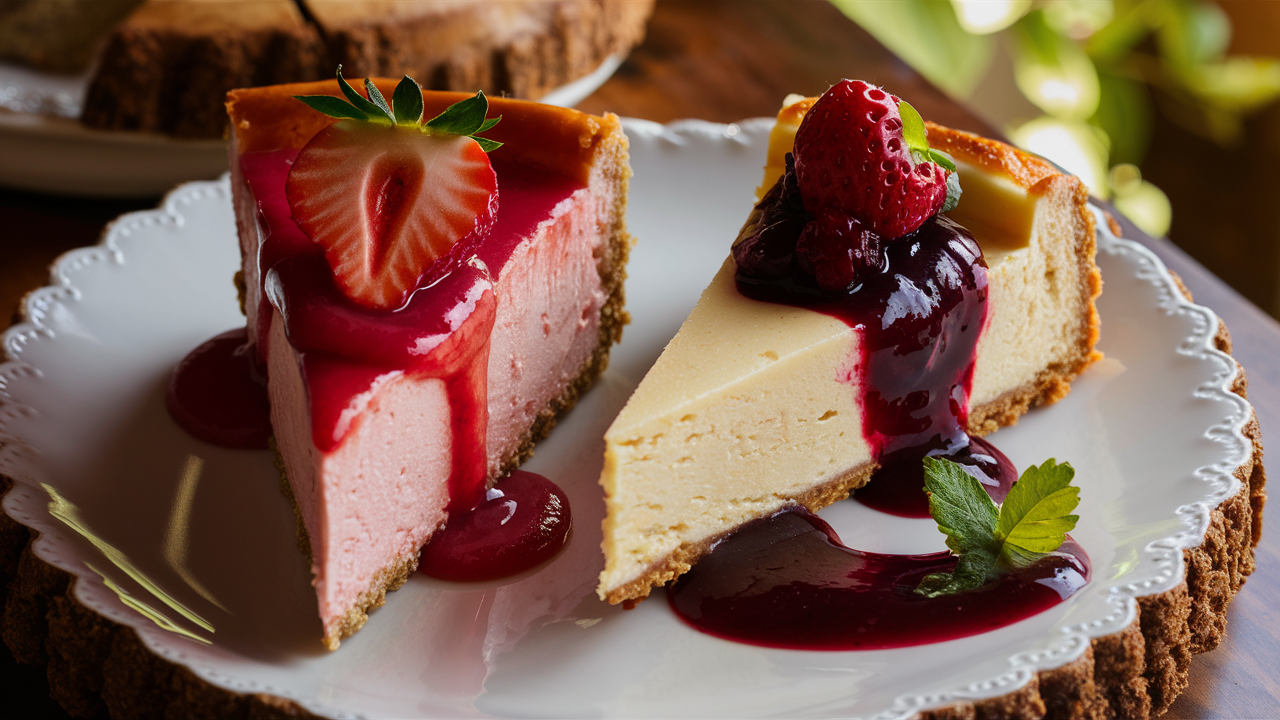 Difference Between New York and Philadelphia-Style Cheesecake