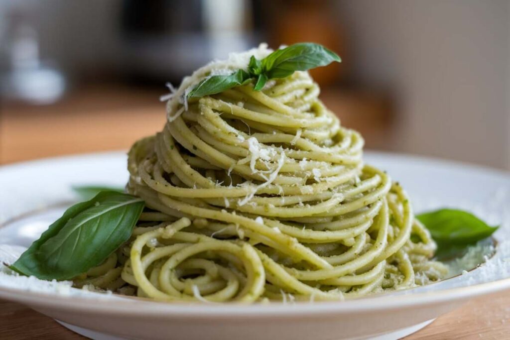 What Is Green Spaghetti Made Of