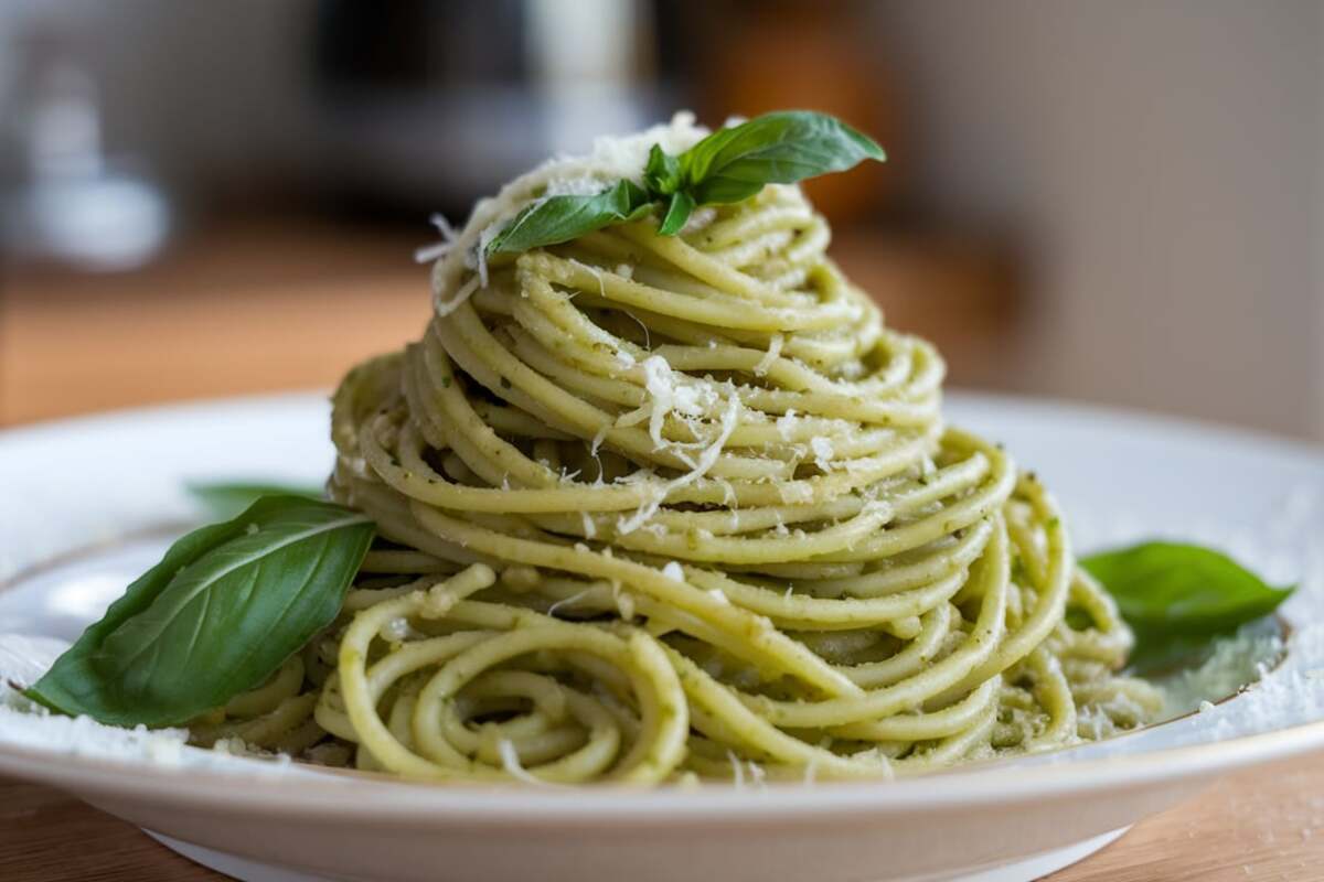 What Is Green Spaghetti Made Of