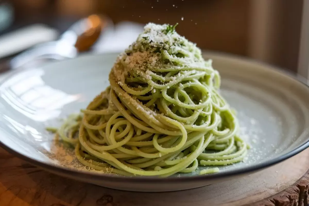 Green Spaghetti