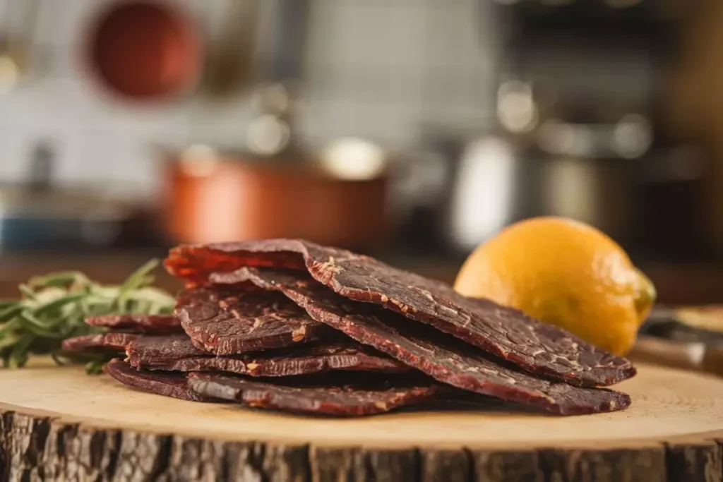 Is beef jerky just dried meat?