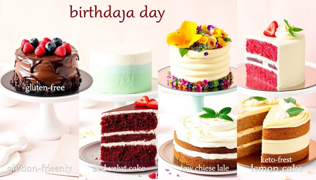 Dietary-friendly birthday cakes