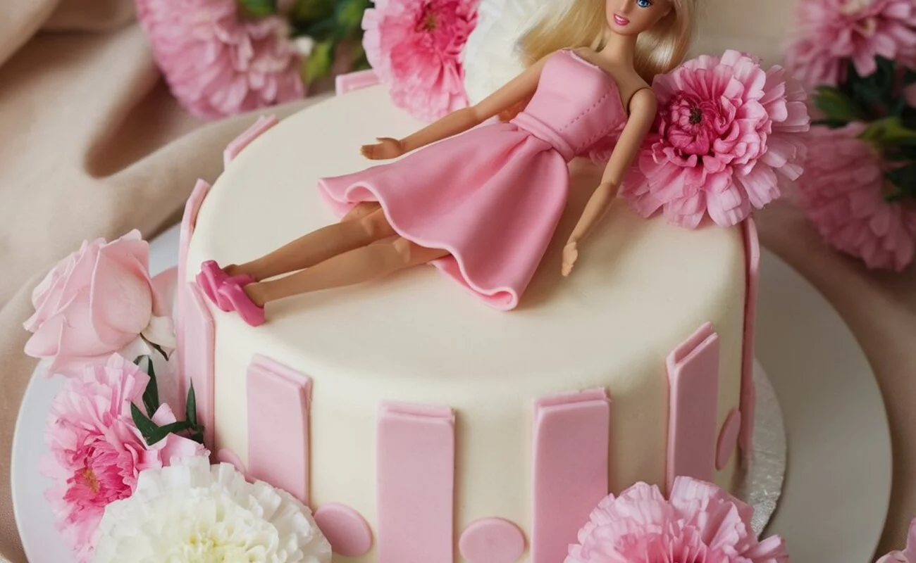 How to make Barbie cake without pan?