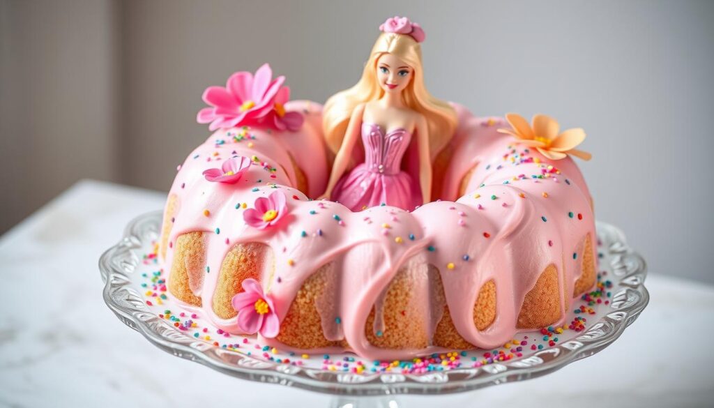 Can you make a Barbie cake with a bundt pan?